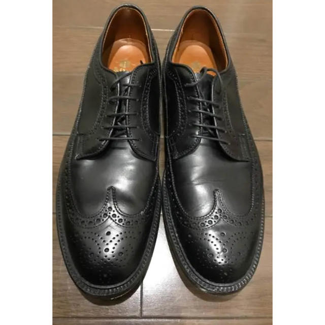 最旬ダウン Alden ロングウィングチップ 11D 97522 オールデン 【再