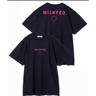 ミルクフェド(MILKFED.)のMILKFED. SS TEE LINE HEART2(Tシャツ(半袖/袖なし))