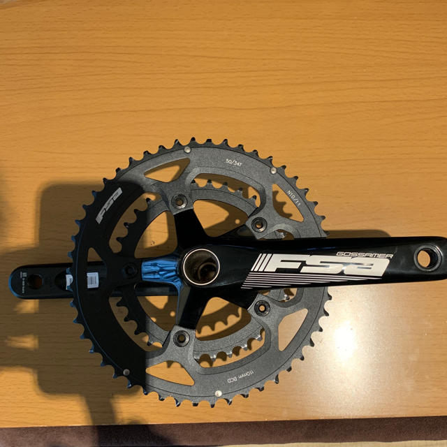 最安値特価】 ヤフオク! FSA_GOSSAMER_ゴッサマー_クランク・チェーンリ... クランクFSA ゴッサマー