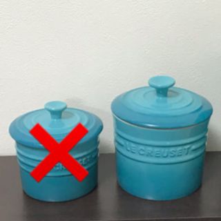 ルクルーゼ(LE CREUSET)の未使用 ルクルーゼ  スパイスジャーLサイズ  カリビアンブルー 希少(容器)