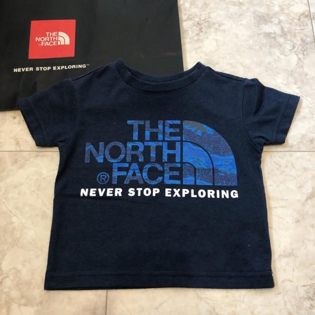 THE NORTH FACE(ザノースフェイス)のノースフェイス♡Tシャツ♡80 キッズ/ベビー/マタニティのベビー服(~85cm)(Ｔシャツ)の商品写真