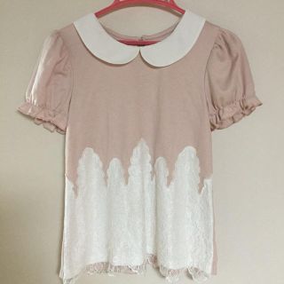 アドリー(ADREE)のADREE♡おなかレースtops♡(Tシャツ(半袖/袖なし))