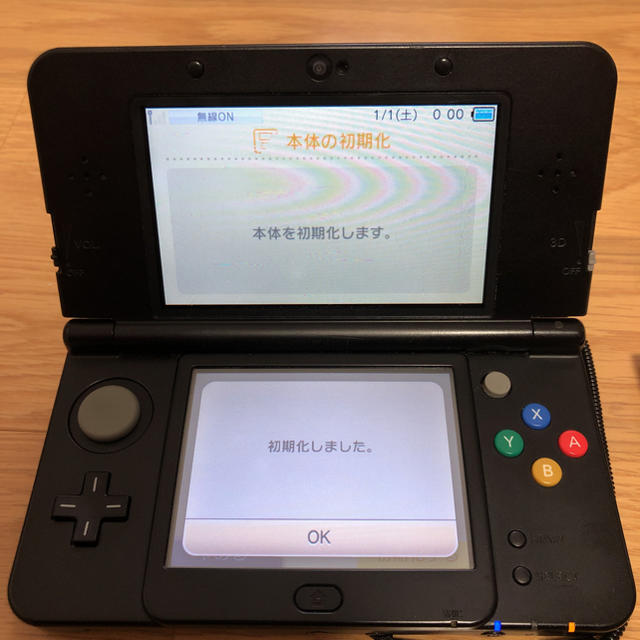 ニンテンドー3DS(ニンテンドー3DS)のNEW 3DS 完動品 着せ替えカバー付き エンタメ/ホビーのゲームソフト/ゲーム機本体(携帯用ゲーム機本体)の商品写真