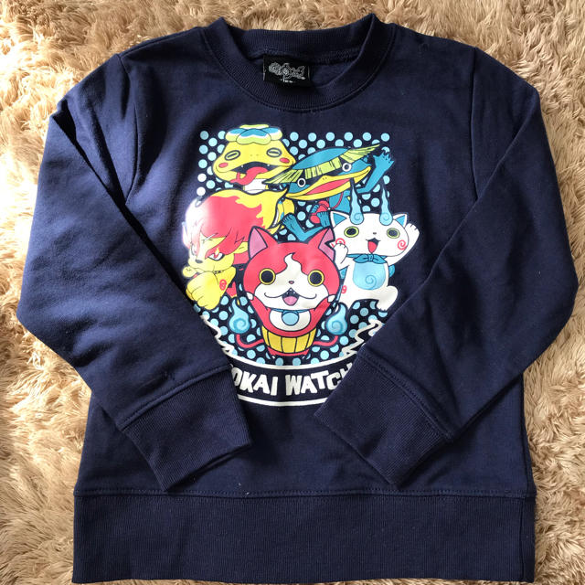 妖怪ウォッチ トレーナー 120 キッズ/ベビー/マタニティのキッズ服男の子用(90cm~)(Tシャツ/カットソー)の商品写真