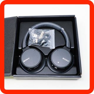 ソニー(SONY)の美品●WH-CH700N SONYノイズキャンセルワイヤレスヘッドフォン(ヘッドフォン/イヤフォン)