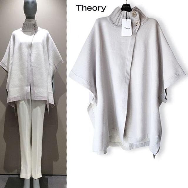 theory(セオリー)のtheory 未使用 タグ付き【2018 SS】春ケープコート ¥74,520- レディースのジャケット/アウター(ポンチョ)の商品写真