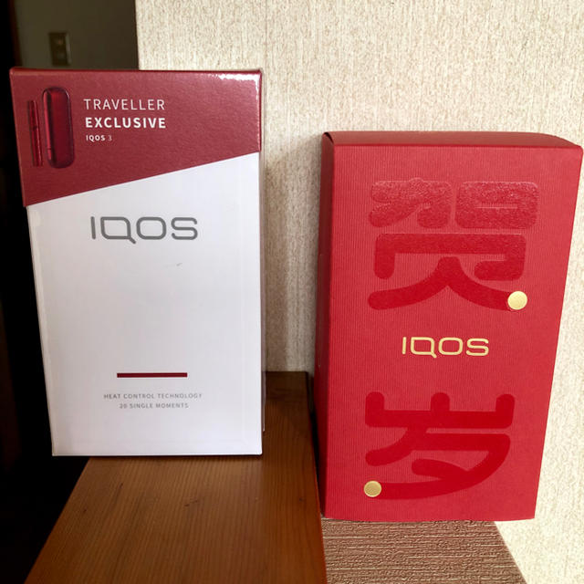 新品 アイコス3 IQOS 3 ラディアント レッド 赤 韓国免税店 購入