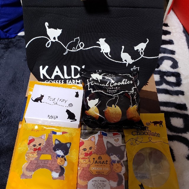 KALDI(カルディ)のカルディ　ねこの日バッグ　 レディースのバッグ(トートバッグ)の商品写真