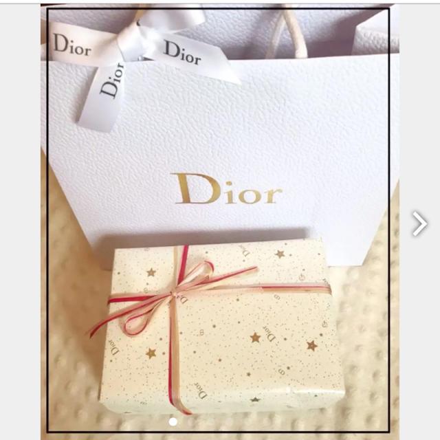 Christian Dior(クリスチャンディオール)の新品非売品★Dior★ディオール ポーチ 黒 ゴールド スタッズ付 レディースのファッション小物(ポーチ)の商品写真