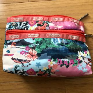 レスポートサック(LeSportsac)のレスポートサック ポーチ ハワイ ピンク(ポーチ)