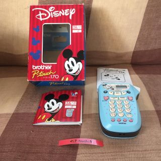 ディズニー(Disney)のbrother＊ピータッチ170 ＊ミッキー(テープ/マスキングテープ)