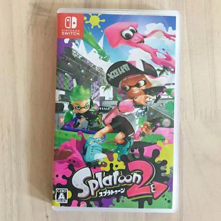 ニンテンドースイッチ(Nintendo Switch)のスプラトゥーン2(家庭用ゲームソフト)