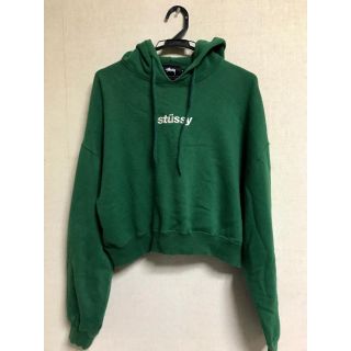 ステューシー(STUSSY)の【しょへ様】STUSSY stussy woman ショート丈ドルマンパーカー(パーカー)