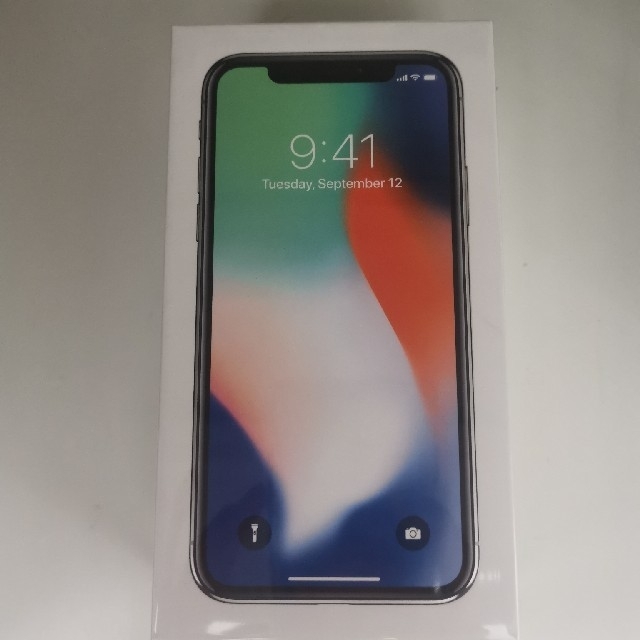 iPhoneX 64GB Silver docomo