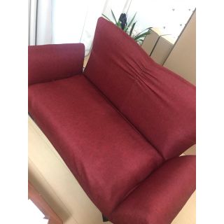 ニトリ - ニトリ ソファ レッドの通販 by a.shop|ニトリならラクマ