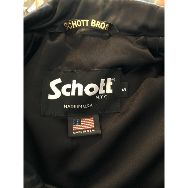 schott(ショット)のschott(ショット)レザーライダース レディースのジャケット/アウター(ライダースジャケット)の商品写真