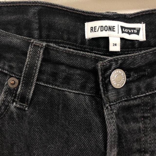 RE/DONE ★リダン ブラックデニム size.24