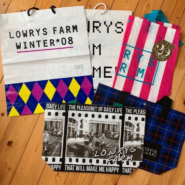 LOWRYS FARM(ローリーズファーム)のLOWRYSFARM 限定ショッパーセット レディースのバッグ(ショップ袋)の商品写真