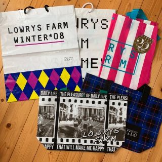 ローリーズファーム(LOWRYS FARM)のLOWRYSFARM 限定ショッパーセット(ショップ袋)