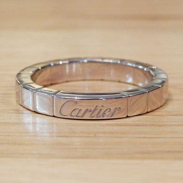 Cartier(カルティエ)の超美品 カルティエ ラニエール リング #51 ホワイトゴールド 11号 K18 レディースのアクセサリー(リング(指輪))の商品写真