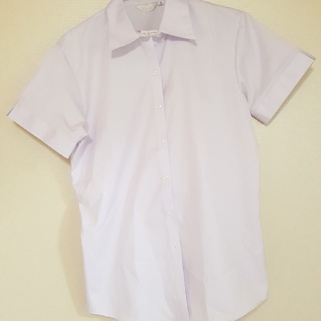 レディース　シャツ　薄いパープル　13号 レディースのトップス(Tシャツ(半袖/袖なし))の商品写真