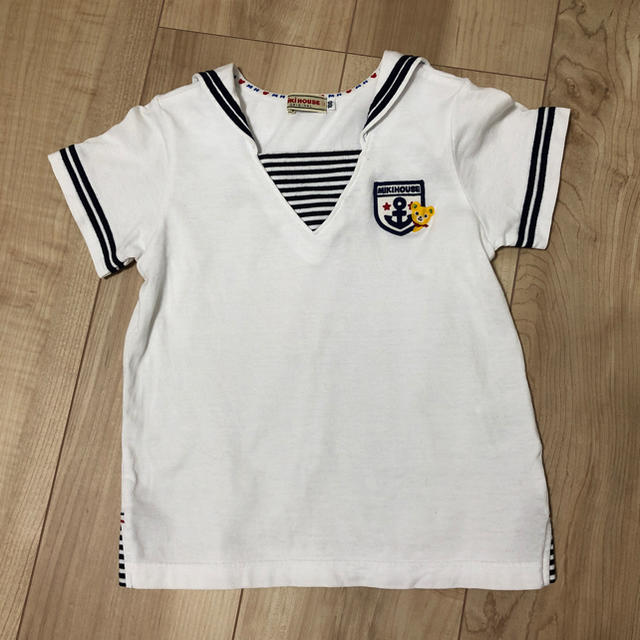 mikihouse(ミキハウス)のミキハウス セーラー Tシャツ 100 中古 キッズ/ベビー/マタニティのキッズ服男の子用(90cm~)(Tシャツ/カットソー)の商品写真