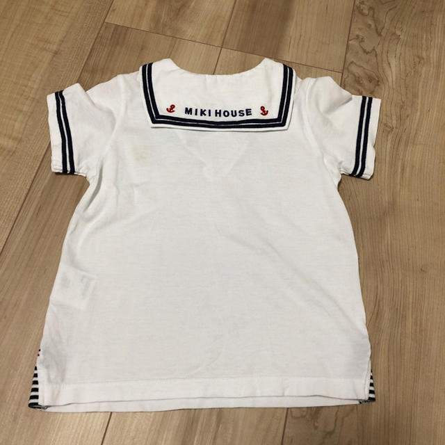 mikihouse(ミキハウス)のミキハウス セーラー Tシャツ 100 中古 キッズ/ベビー/マタニティのキッズ服男の子用(90cm~)(Tシャツ/カットソー)の商品写真