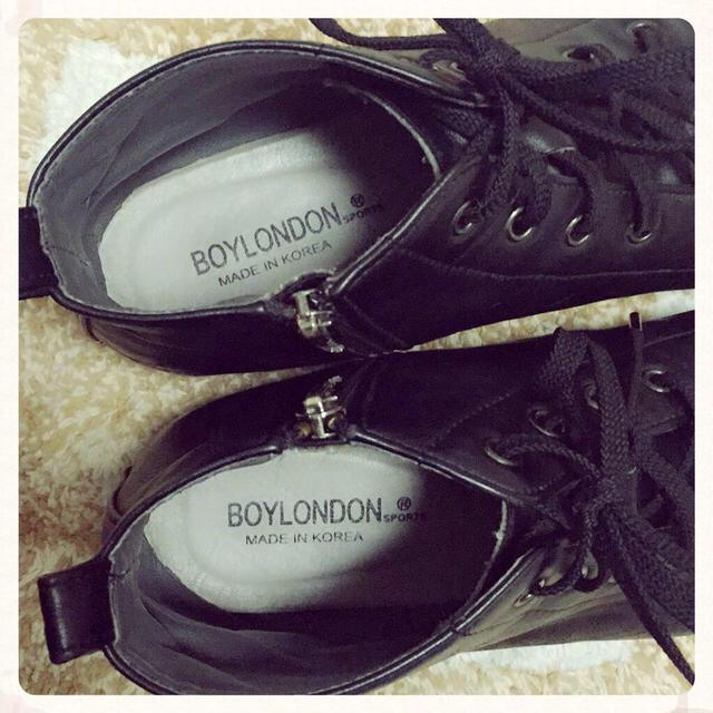 Boy London(ボーイロンドン)のBOYLONDON ショートブーツ レディースの靴/シューズ(ブーツ)の商品写真