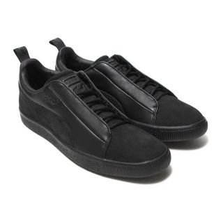 プーマ(PUMA)のスニーカー  PUMA CLYDE FSHN NATUREL Black 黒(スニーカー)