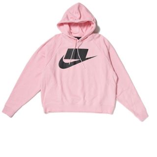 ナイキ(NIKE)のNIKE ピンク パーカー新品未使用正規タグ付き XL(パーカー)