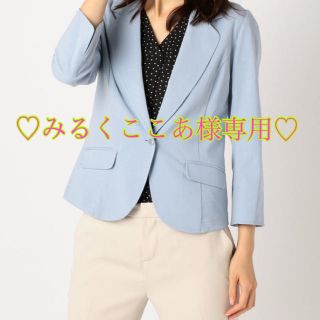 ミッシュマッシュ(MISCH MASCH)のみるくここあ様専用♡MISCH MASCH♡ブルージャケット♡ミッシュマッシュ(テーラードジャケット)