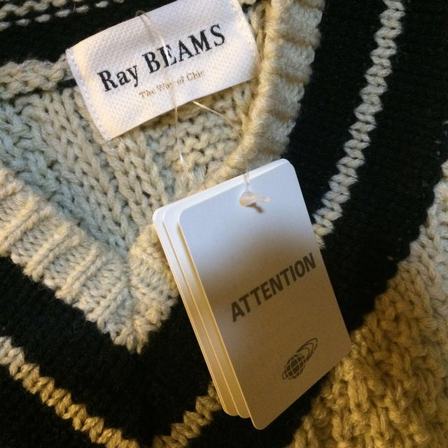 BEAMS(ビームス)のRayBEAMS♡ケーブルVネックニット レディースのトップス(ニット/セーター)の商品写真