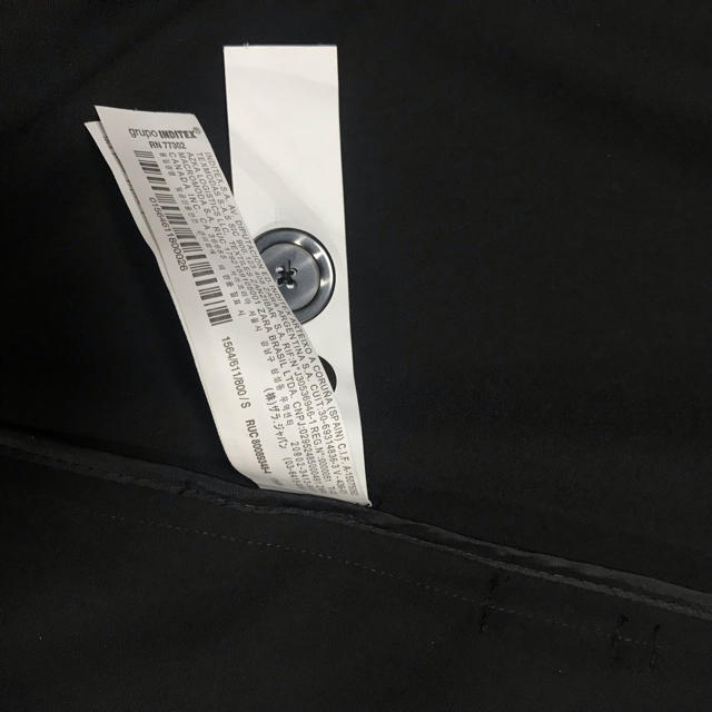 ZARA(ザラ)のZARA フレイド地 トレンチコート メンズのジャケット/アウター(トレンチコート)の商品写真