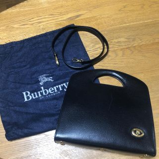 バーバリー(BURBERRY)のバーバリー 本革バッグ  ヴィンテージ (正規品)(ハンドバッグ)