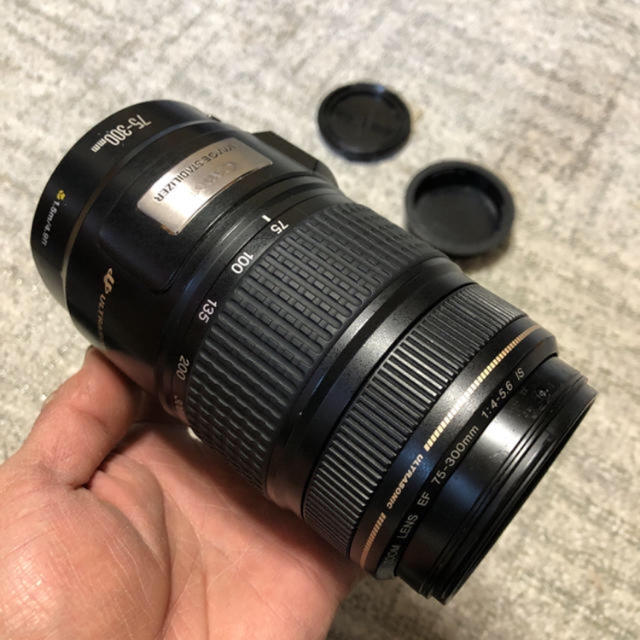 Canon(キヤノン)のCanon ef 75-300 mm スマホ/家電/カメラのカメラ(レンズ(ズーム))の商品写真