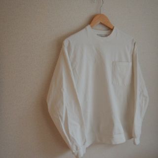 ビームス(BEAMS)のBEAMS　ヘビーオンス長袖カットソー　ホワイト(Tシャツ/カットソー(七分/長袖))