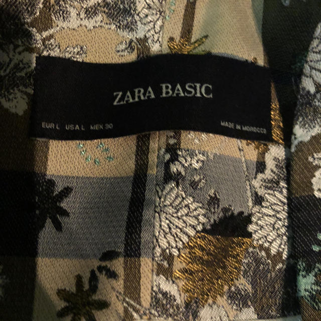 ZARA(ザラ)のザラ‼️和柄ジャケット‼️Lサイズ レディースのジャケット/アウター(ノーカラージャケット)の商品写真