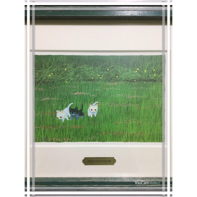 【新品】渡辺あきお      額装セット『探検』 エンタメ/ホビーの美術品/アンティーク(絵画/タペストリー)の商品写真