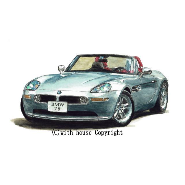 BMW(ビーエムダブリュー)のGC-1052 BMW Z8限定版画 直筆サイン額装●作家平右ヱ門 エンタメ/ホビーの美術品/アンティーク(版画)の商品写真