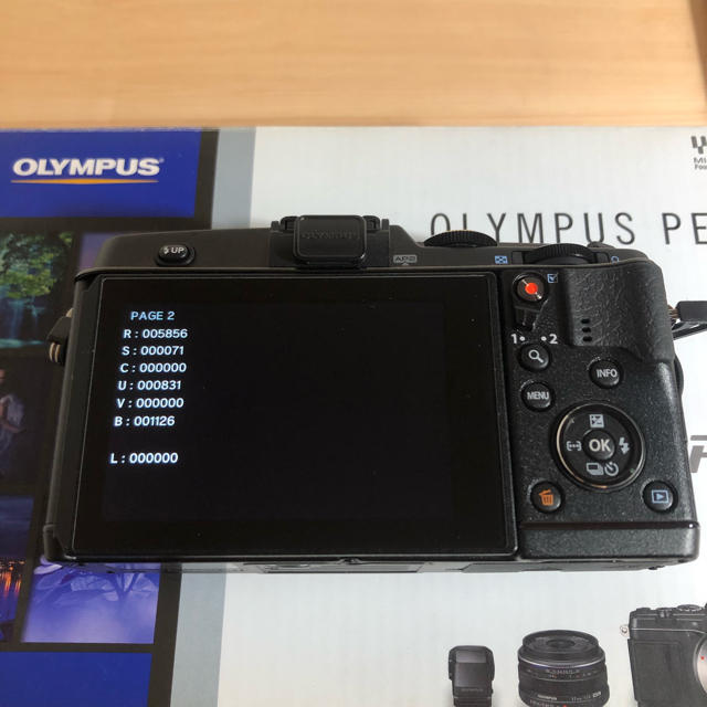 OLYMPUS(オリンパス)のOLYMPUS PEN E-P5 レンズセット スマホ/家電/カメラのカメラ(ミラーレス一眼)の商品写真