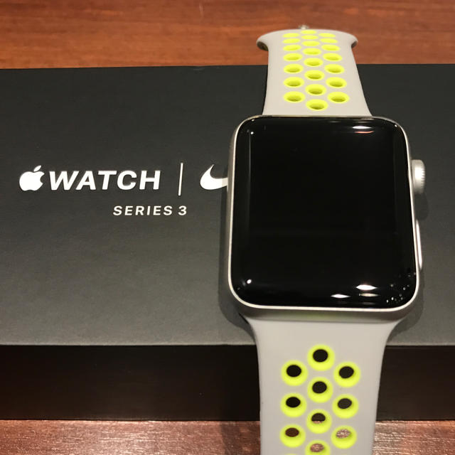 純正品) Apple Watch series3 NIKE+ 42mm GPS-