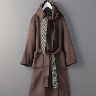 ビューティアンドユースユナイテッドアローズ(BEAUTY&YOUTH UNITED ARROWS)の＜6(ROKU)＞HOOD REVER GOWN COAT/コート(ガウンコート)