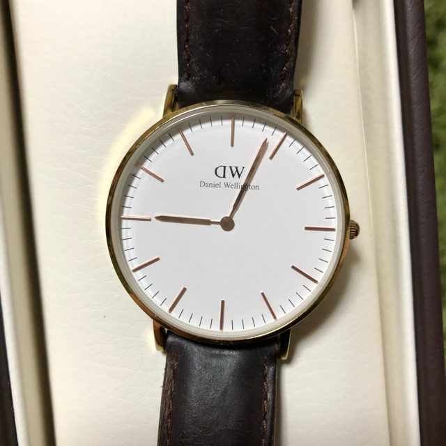 Daniel Wellington(ダニエルウェリントン)のダニエルウェリントン 時計 レザー レディースのファッション小物(腕時計)の商品写真