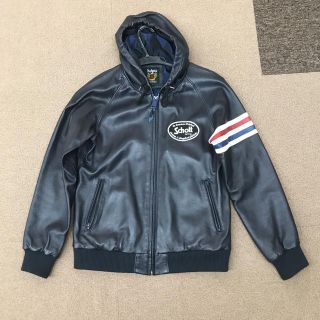 ショット(schott)のSchott シープスキンパーカージャケット 美品(レザージャケット)