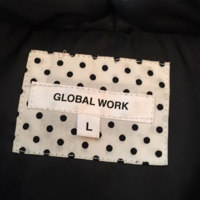 GLOBAL WORK(グローバルワーク)のグローバルワーク 女の子 中綿ジャケット キッズ/ベビー/マタニティのキッズ服女の子用(90cm~)(ジャケット/上着)の商品写真