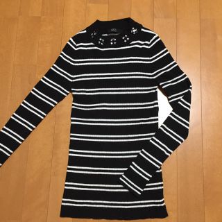 アズールバイマウジー(AZUL by moussy)の☆AZULボーダーネック☆(ニット/セーター)