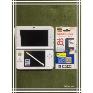 ニンテンドー3DS(ニンテンドー3DS)のNINTENDO 3DS LL 本体 「3DS LL ホワイト×ミントグリーン」(家庭用ゲーム機本体)