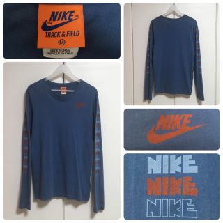 ナイキ(NIKE)の☆レア☆復刻☆オレンジタグ☆ゴツナイキ☆24連☆Mサイズ☆ロンT 長袖Tシャツ(Tシャツ/カットソー(七分/長袖))