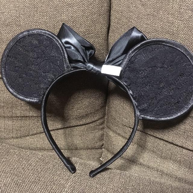 Disney ディズニー レースカチューシャ 黒の通販 By Lara S Shop ディズニーならラクマ