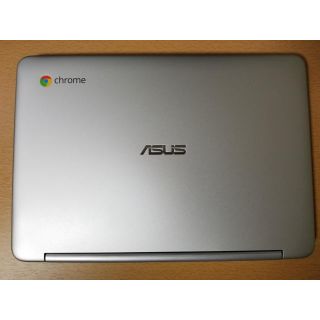 エイスース(ASUS)のchromebook ASUS Flip C101PA 美品(ノートPC)